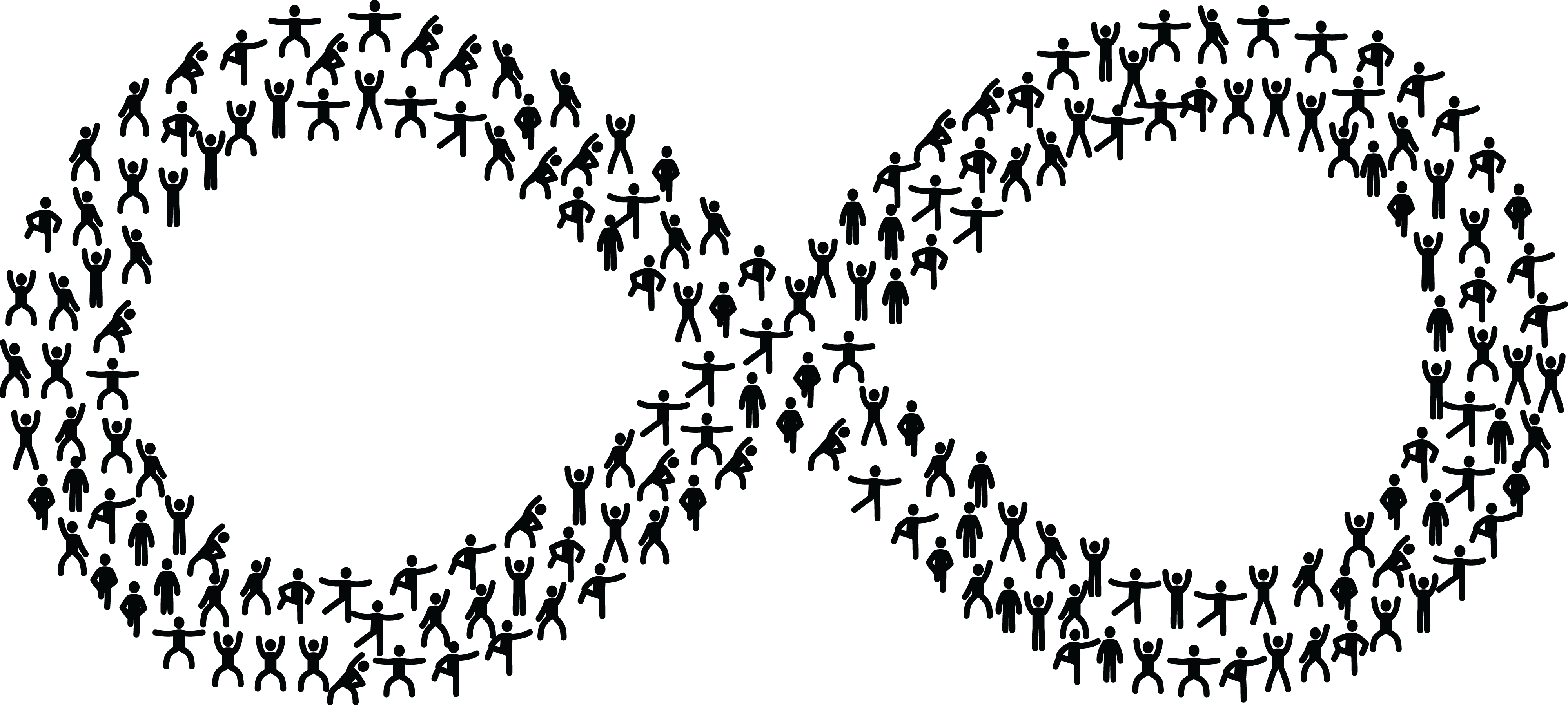 Infinity Symbol Drawing At Getdrawings - Infinity Symbol Clipart (4000x1800), Png Download