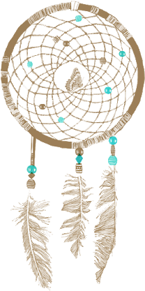 Dream Catcher With Transparent Background (319x461), Png Download