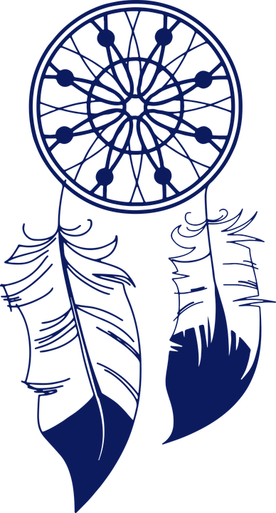 Culture Dream Catcher Feather - Dreamcatcher Favicon (388x720), Png Download