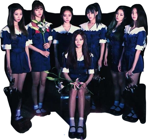 Kpop Dreamcatcher Freetoedit Fteblackandwhite - Dreamcatcher Kpop Png (578x548), Png Download