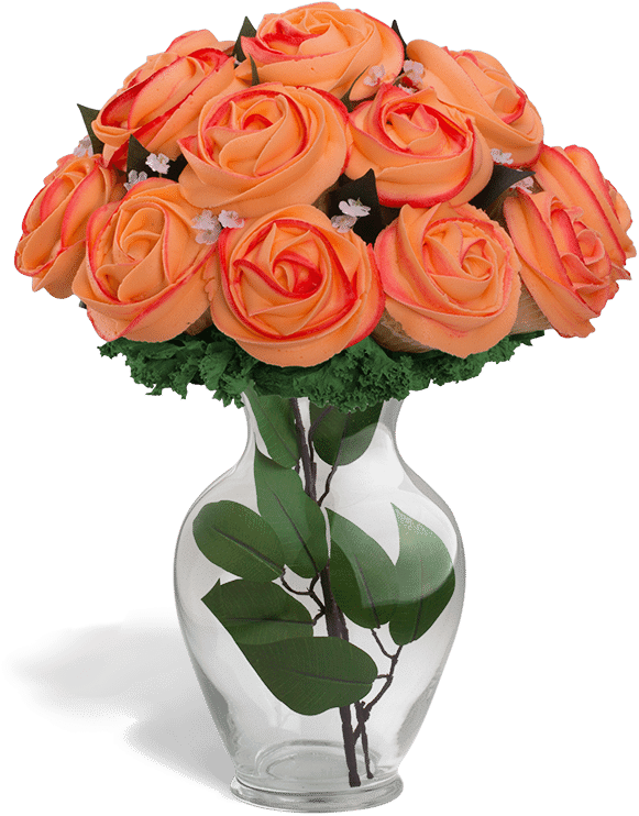 Amber Blush - Baked Bouquet (638x800), Png Download