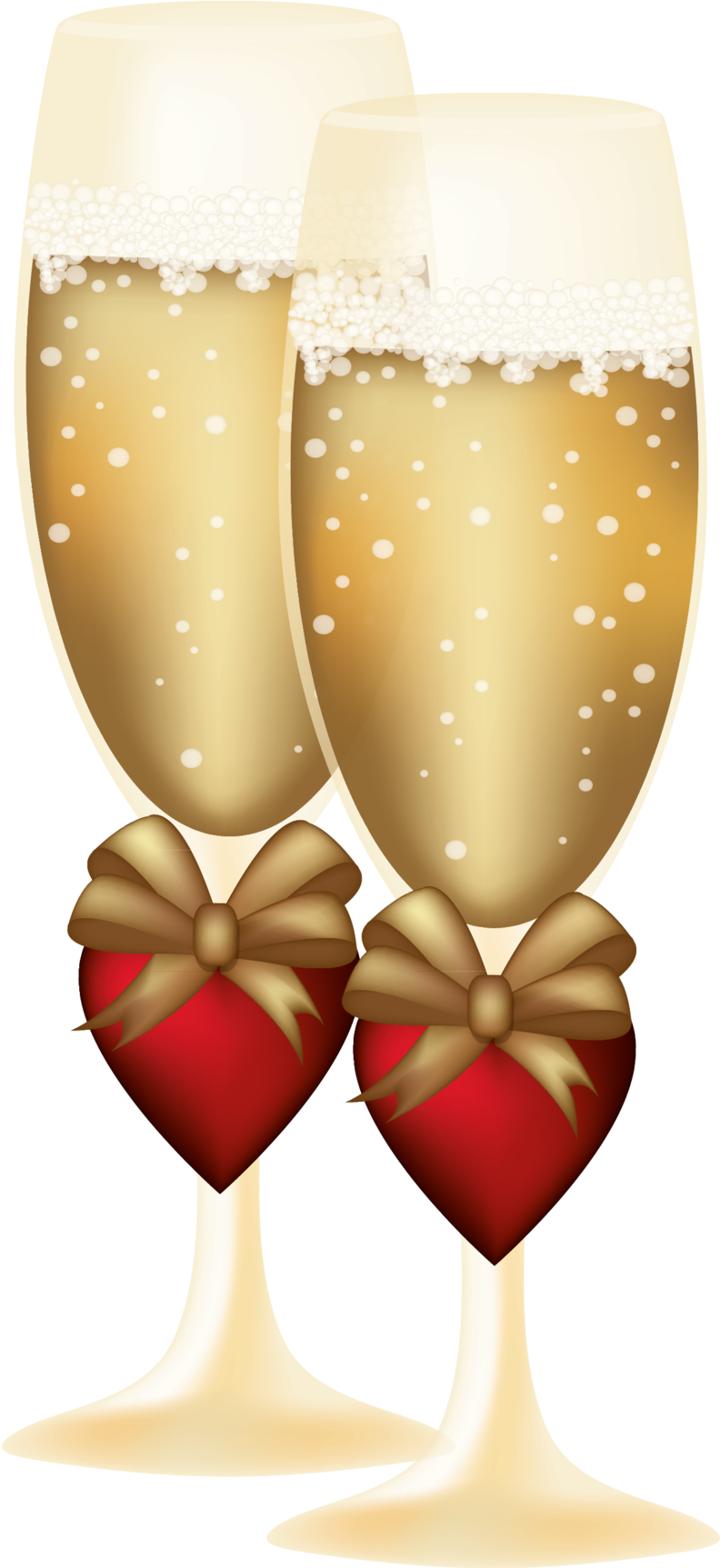 Wedding Photos - Transparent Background Wedding Champagne Glasses (800x1724), Png Download