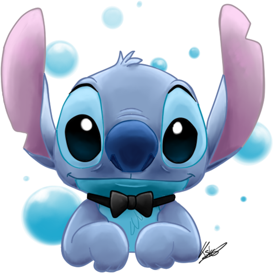 Stitch By Kurostars On Deviantart - Imagenes Animadas De Stitch (894x894), Png Download