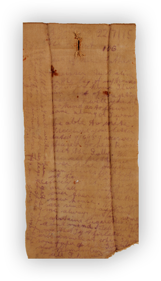 Image Of Letter Written On The Leg Of A Pair Of Trousers - Plank (841x573), Png Download