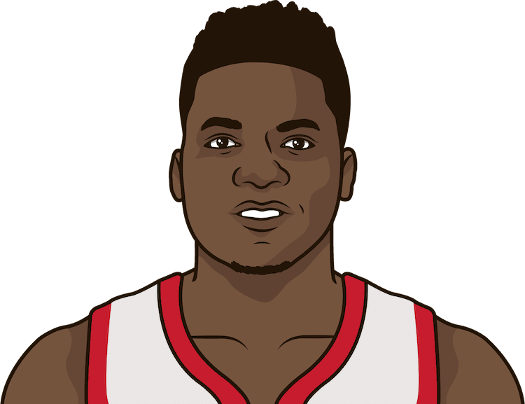 Capela 2018-19 Draftkings Points Per Game With And - Kyrie Irving Cartoon Face (750x577), Png Download