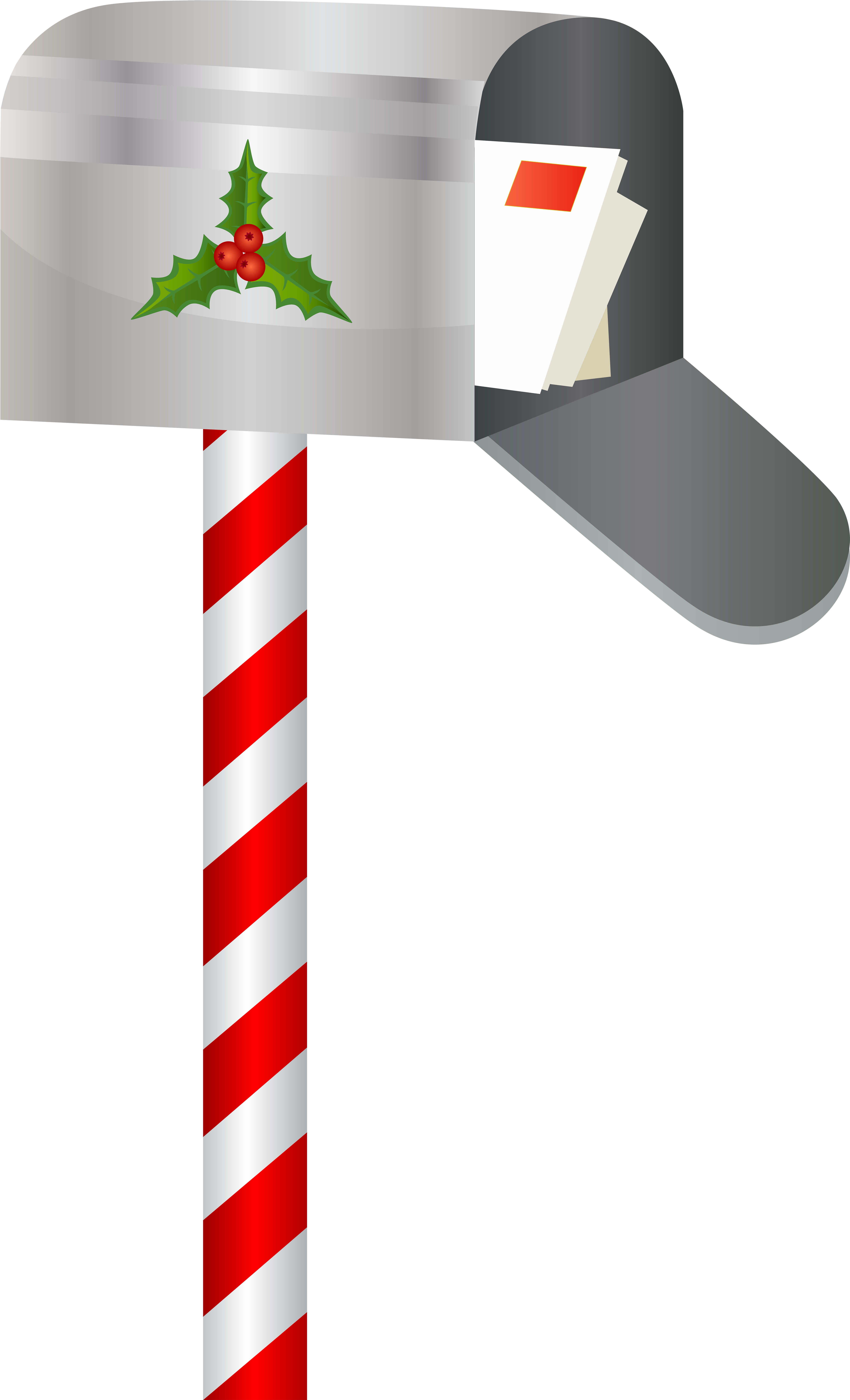 Christmas Mailbox Png Clip Art Image - Christmas Mailbox Png (4954x8000), Png Download