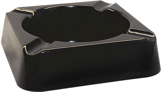 View Larger Image - Stinky Cigar Stinky Composite Ashtray - 4 Cigars Black (640x388), Png Download