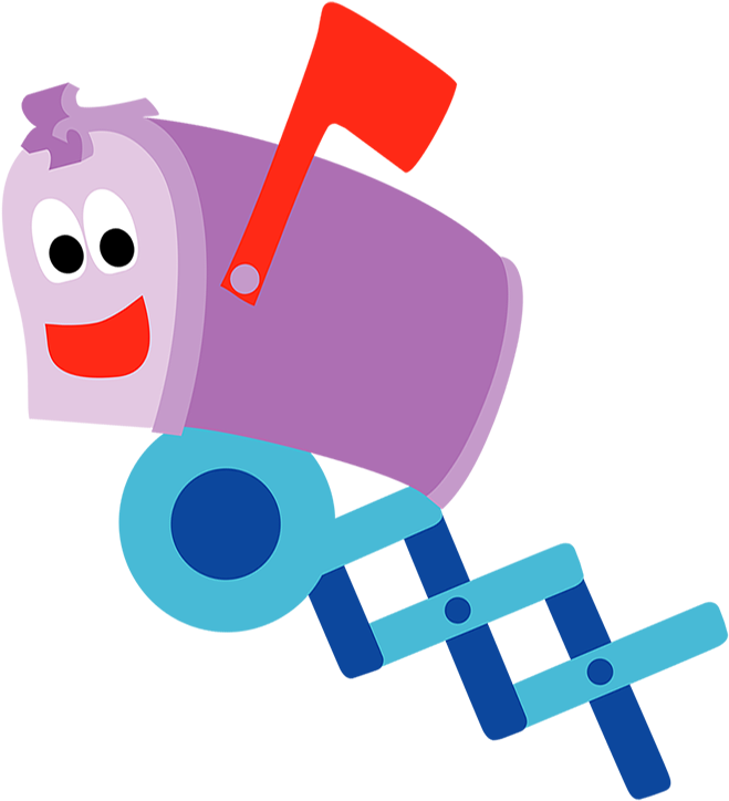 Mail Box Png - Mailbox From Blue's Clues (700x750), Png Download