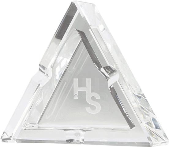 Higher Standards Crystal Ashtray - Ashtray (720x720), Png Download