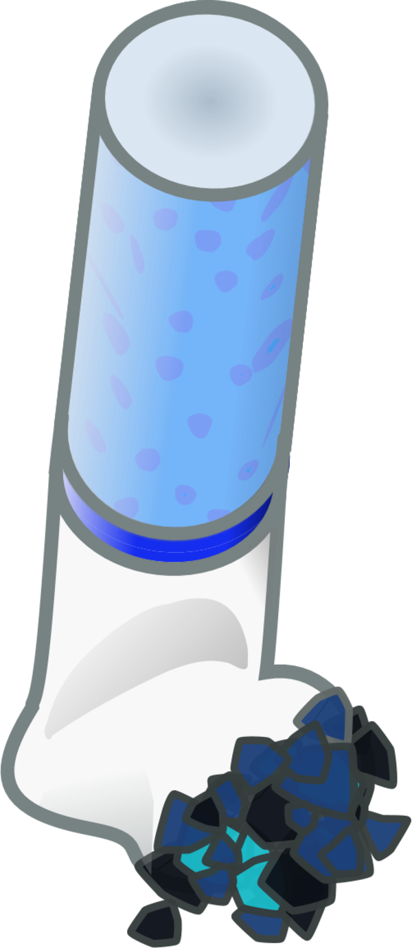 Cigarettes Vector Ashtray Graphic Transparent Download - Cigarette Butts Clipart (600x1379), Png Download