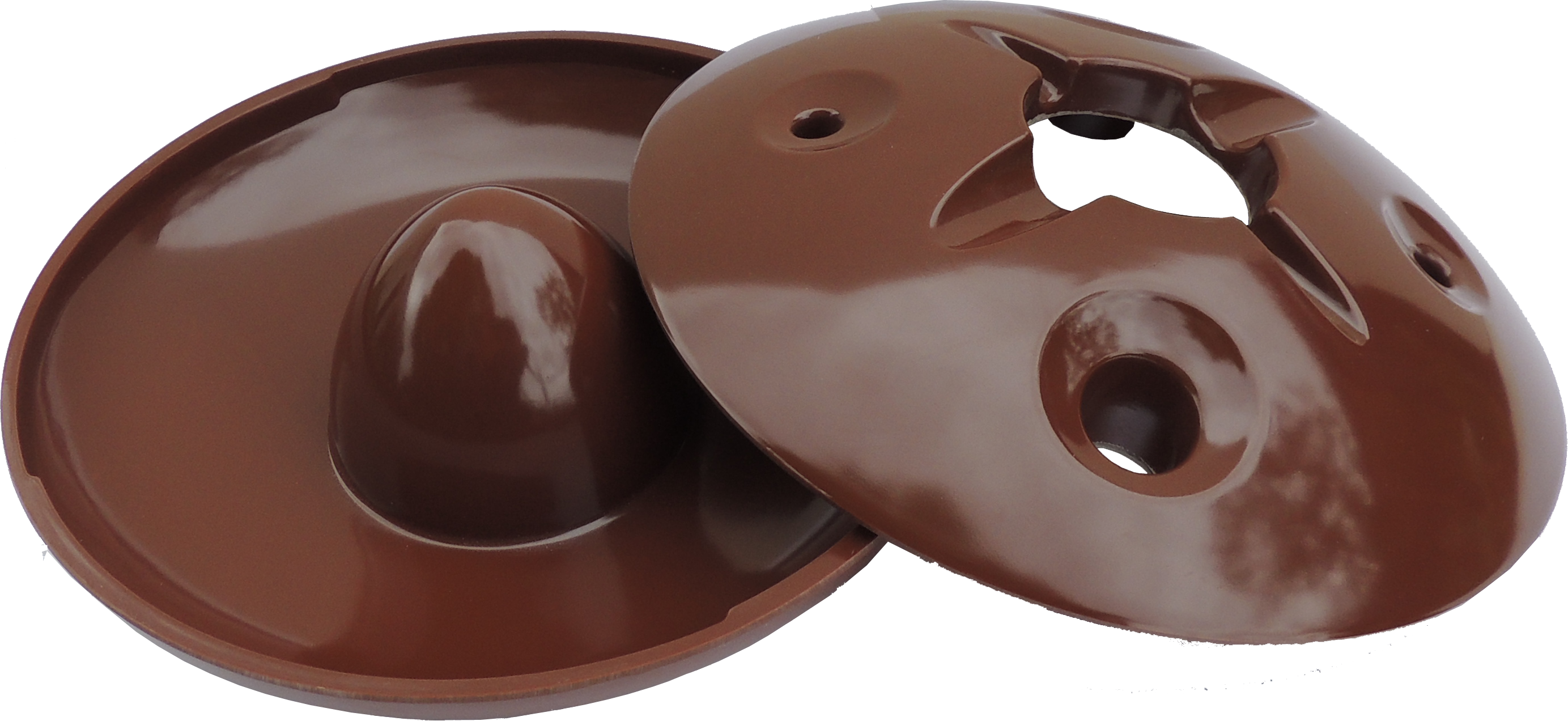 2 Part Sections - Melamine Windproof Ashtray (2767x1272), Png Download
