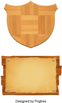 Simple Cartoon Wood Material Design, Simple, Wood, - Design (360x360), Png Download
