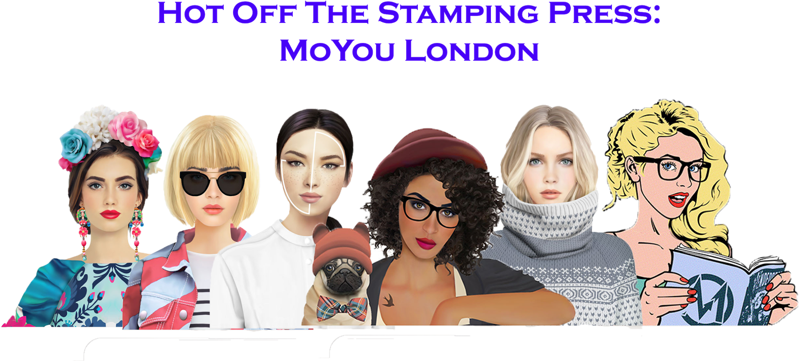 Scandi Collection - Moyou-london Nail Art Image Stamping Plate Hipster (1600x759), Png Download