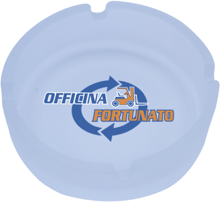 Ps Products C85541 Frosted Ashtray Quantity(12) (500x500), Png Download