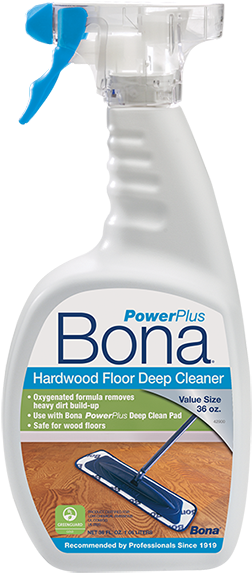 Hardwood Floor Cleaner - Bona Powerplus Hardwood Floor Deep Cleaner (600x600), Png Download