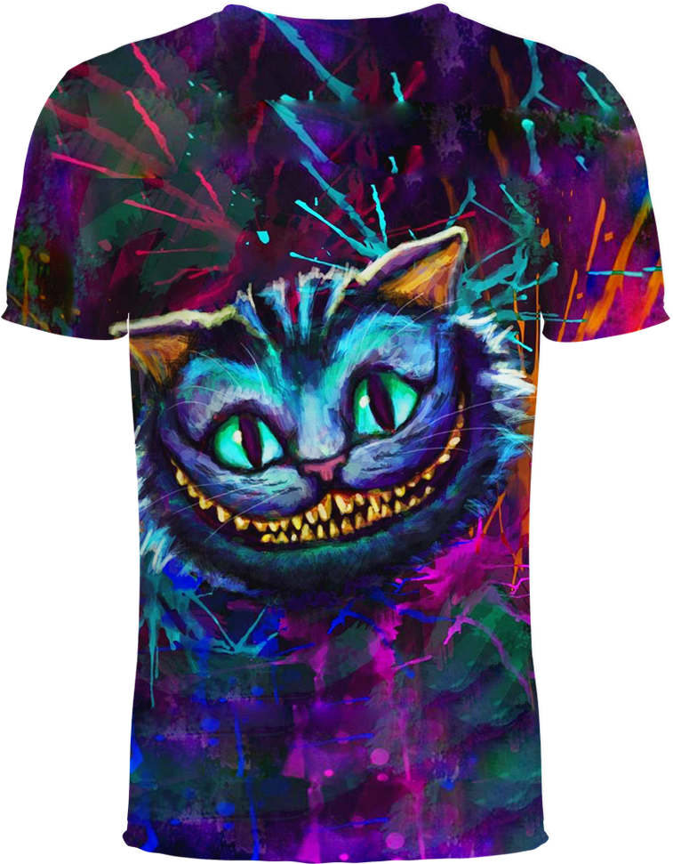 Sweat à Capuche Drôle Cheshire Cat (Alice Au Pays Des Merveilles) - Pour Hommes, Unisexe - Parfait Pour Halloween