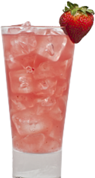 Recetas - Strawberry Italian Soda (300x400), Png Download