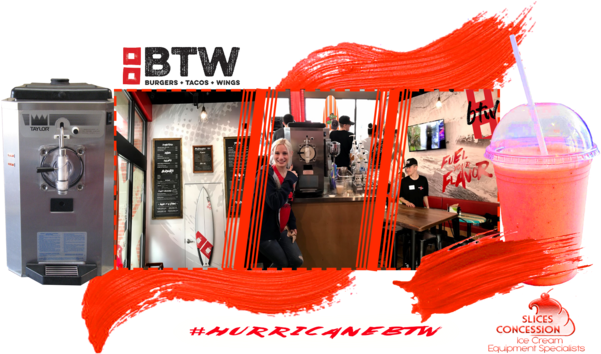 Hurricane Burgers Tacos Wings Main Image With Slices - Fast Food (600x361), Png Download