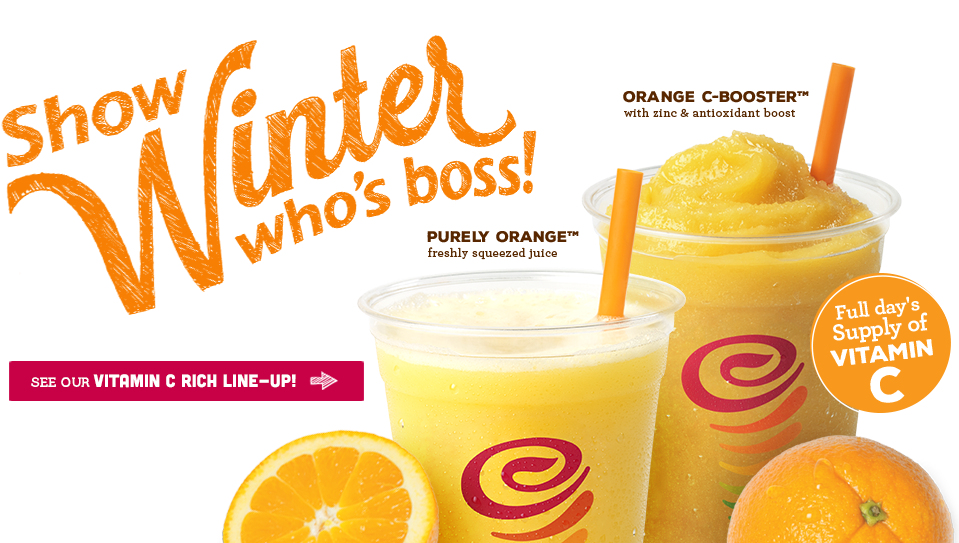 Join Jamba Insider Rewards - Orange Drink (960x550), Png Download