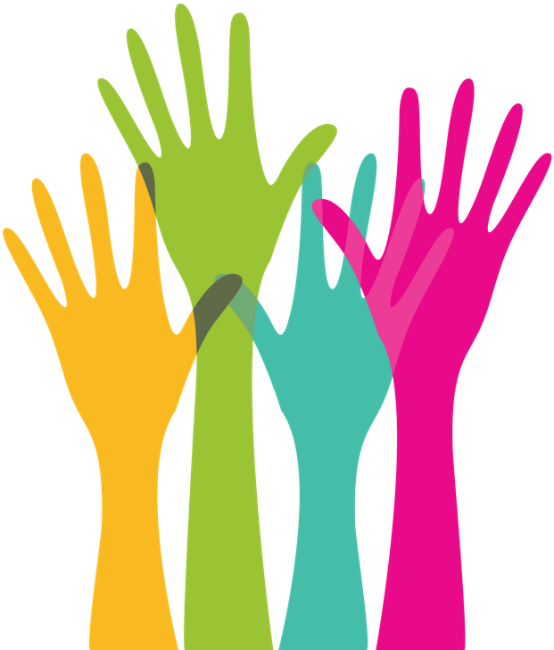 Raised Hands Illustr - Grace Church (940x788), Png Download