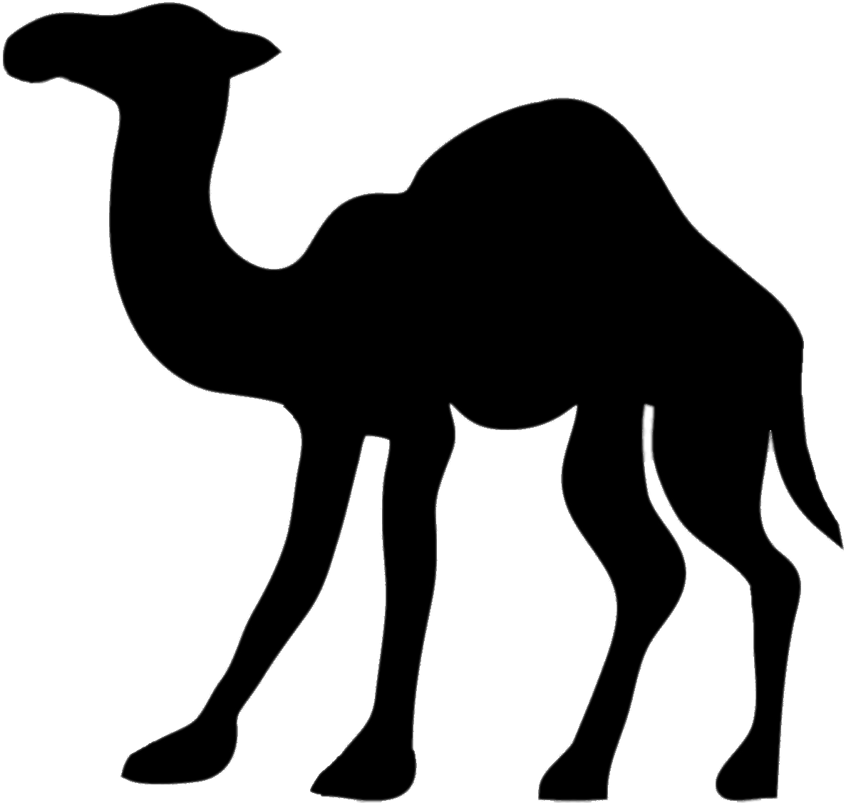 Camel Png - Camel Silhouette Transparent Background (1200x1141), Png Download