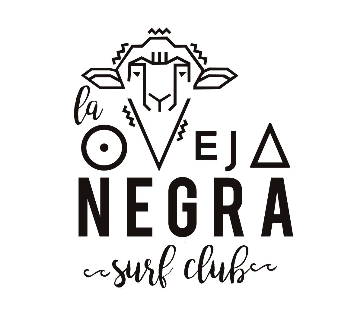 La Oveja Negra Hostel And Surf Club Tamarindo Logo - Line Art (1120x1072), Png Download