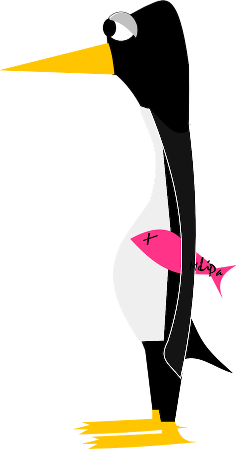 Penguin Clipart, Penguin Party, Printable Planner Stickers, (474x900), Png Download