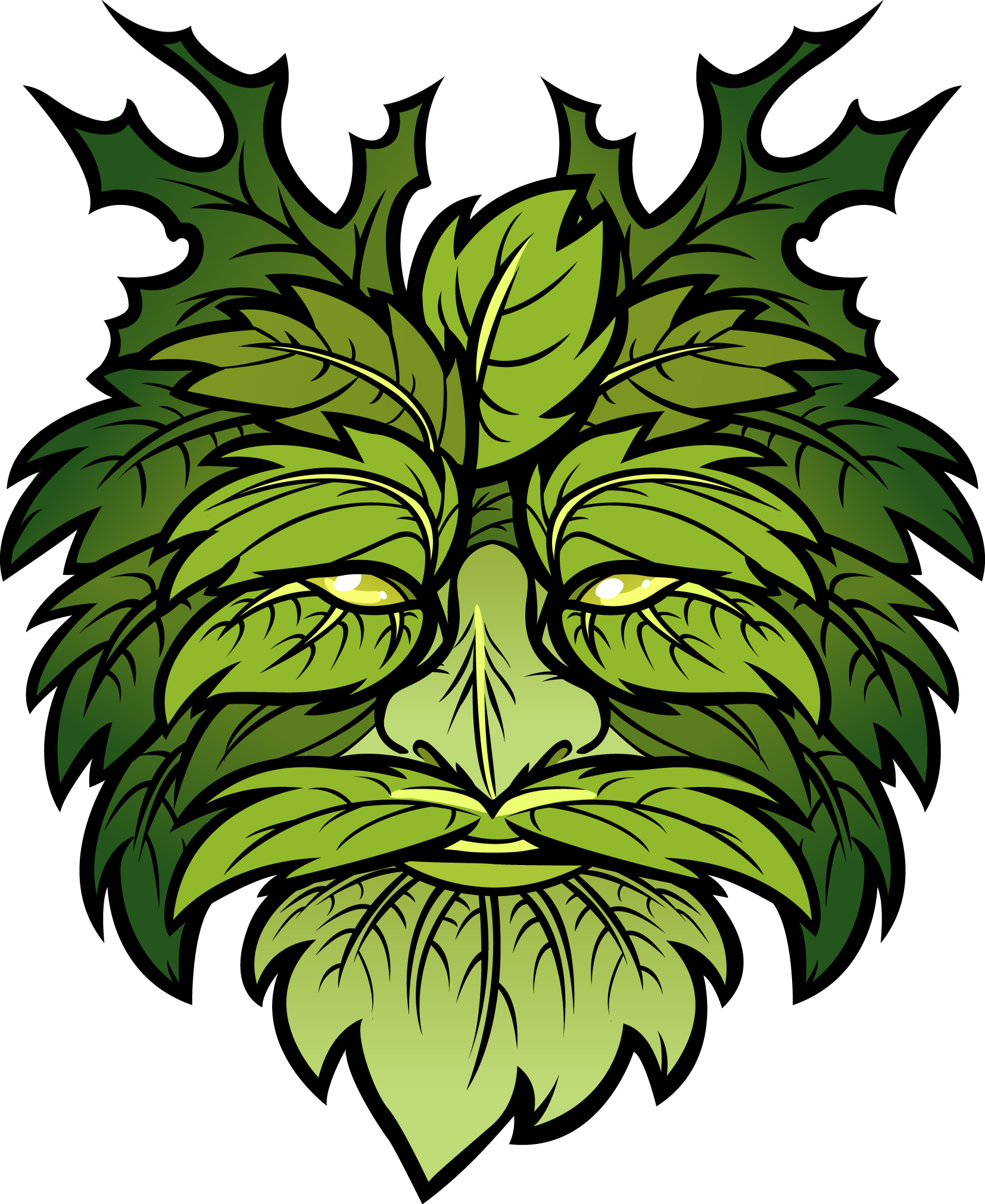 Colored - Green Room Key West Logo (1654x2021), Png Download