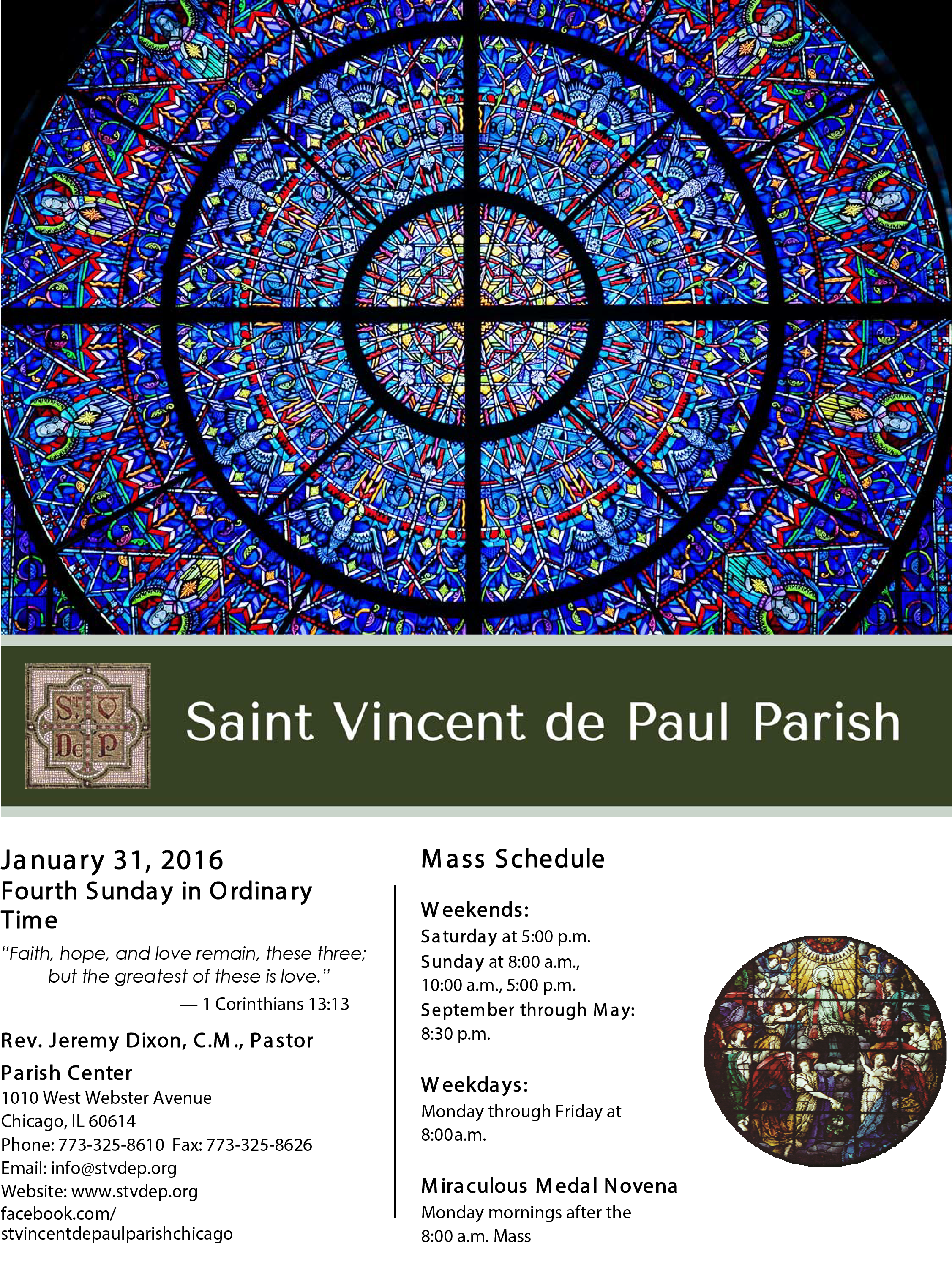 2016 01 31 Vincent Bulletin - Circle (2550x3300), Png Download