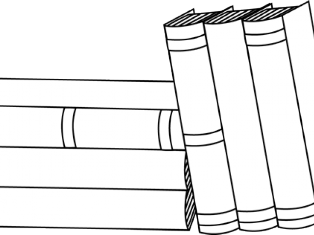 Shelf Clipart Book Spine - Clip Art (640x480), Png Download