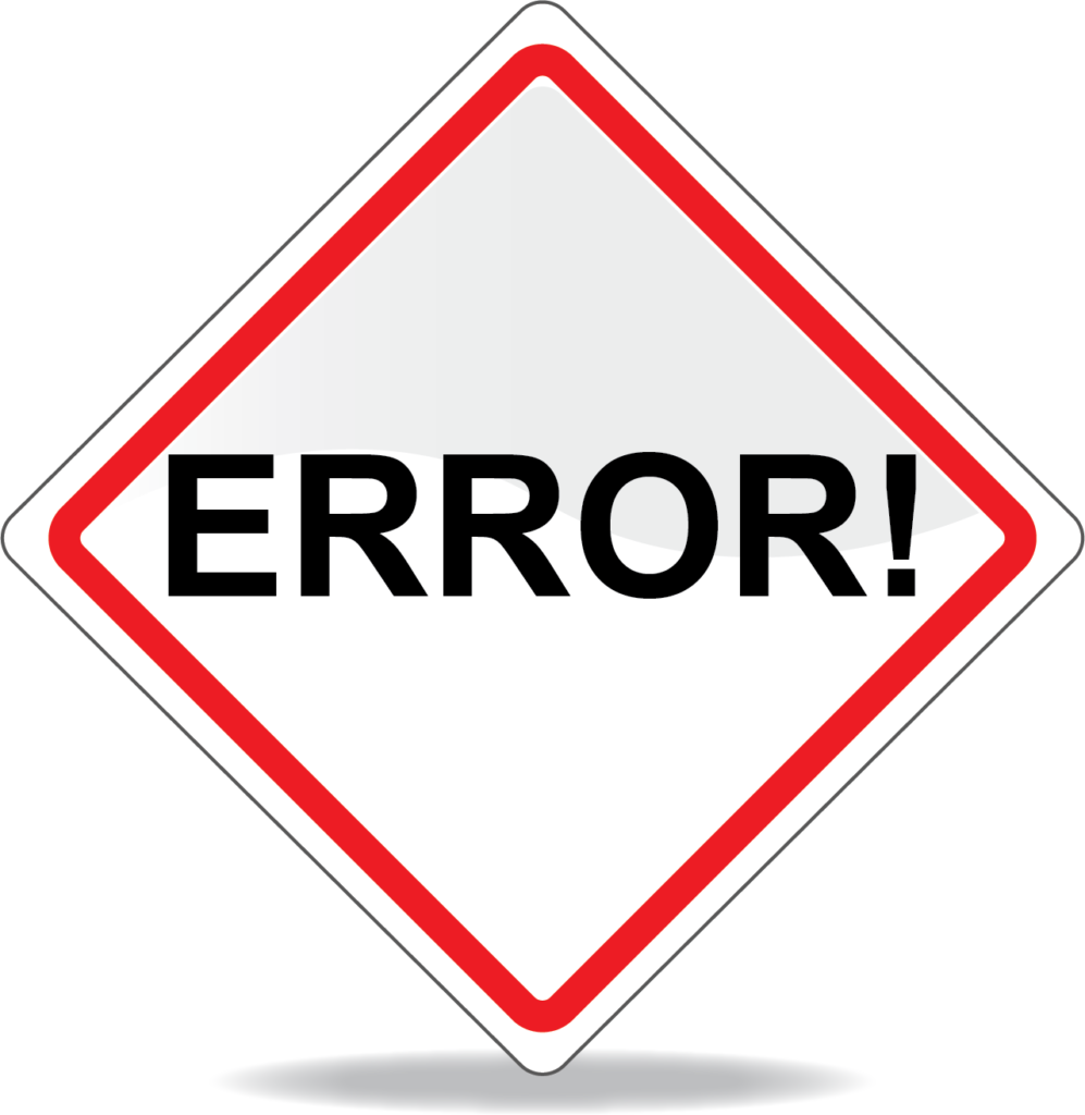 Error Message - Traffic Sign (997x1024), Png Download
