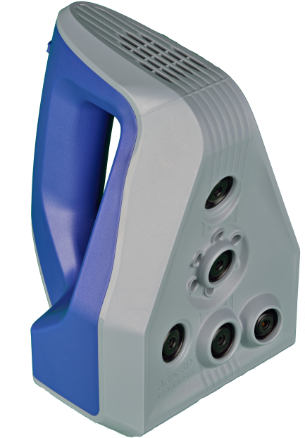 Artec Eva 3d Scanner Space Spider Side - 3d Scanner Artec Png (454x680), Png Download