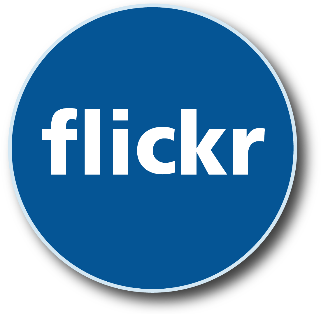 Twitter Logo Button Instagram Logo Button Flickr Logo - Black (1119x1076), Png Download