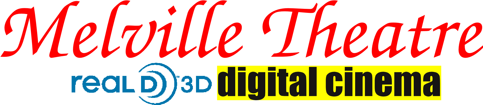 Real D 3d (1694x382), Png Download