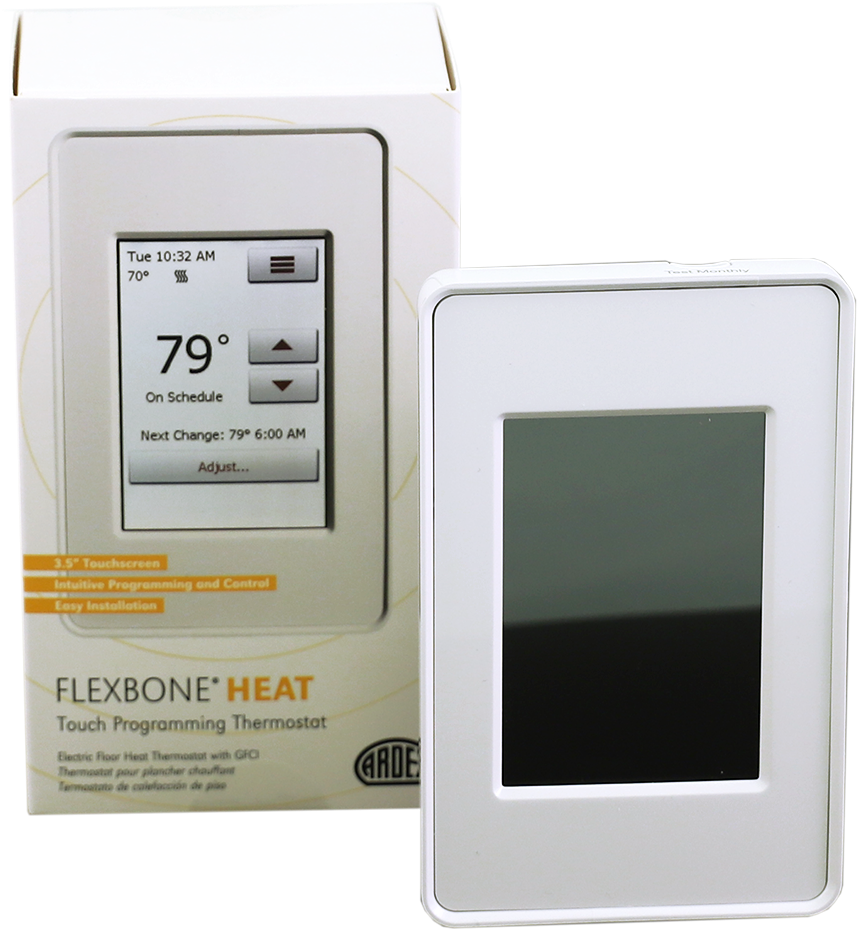 Ardex Flexbone Heat Touch Programming Thermostat Image - Gadget (1024x1024), Png Download