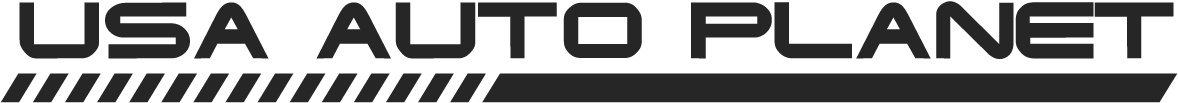 Usa Auto Planet - Black-and-white (1200x300), Png Download
