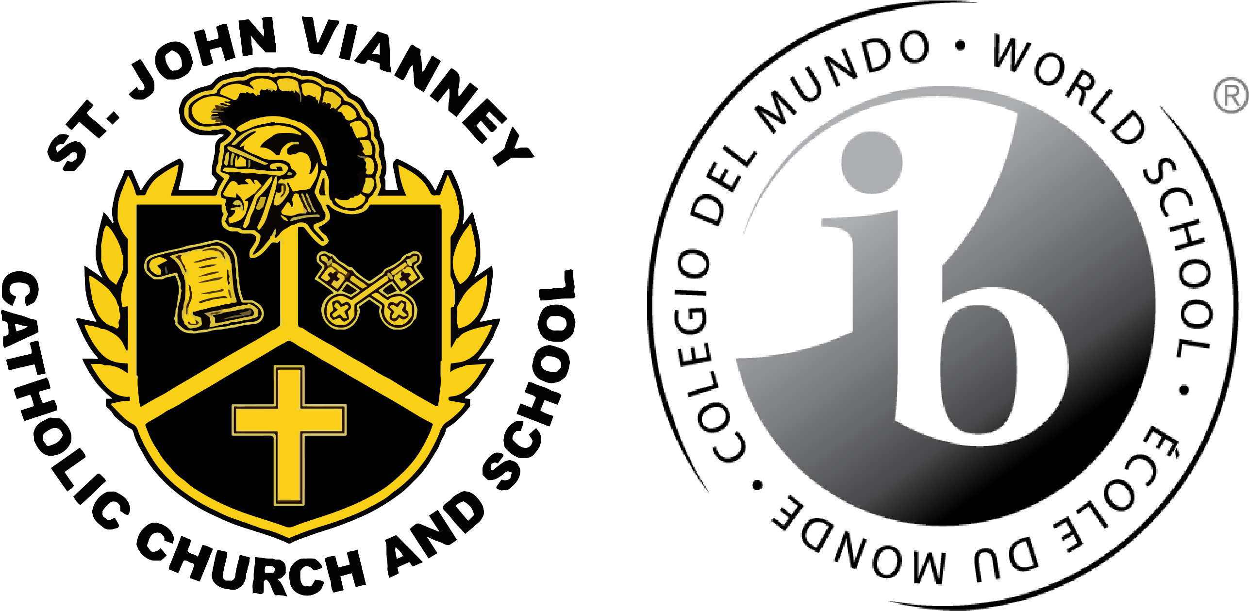John Vianney Catholic School - Emblem (2840x1357), Png Download