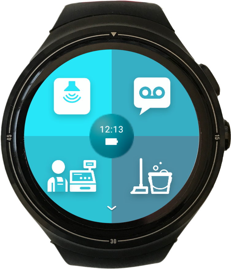 Receive Status Messages From Devices Or Other Information - Analog Watch (800x900), Png Download
