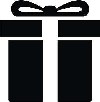Birthday Card Christmas Gift Ping Surprise Xmas Icon (800x800), Png Download