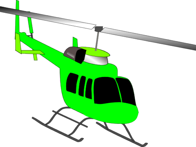Red Helicopter Clip Art (640x480), Png Download
