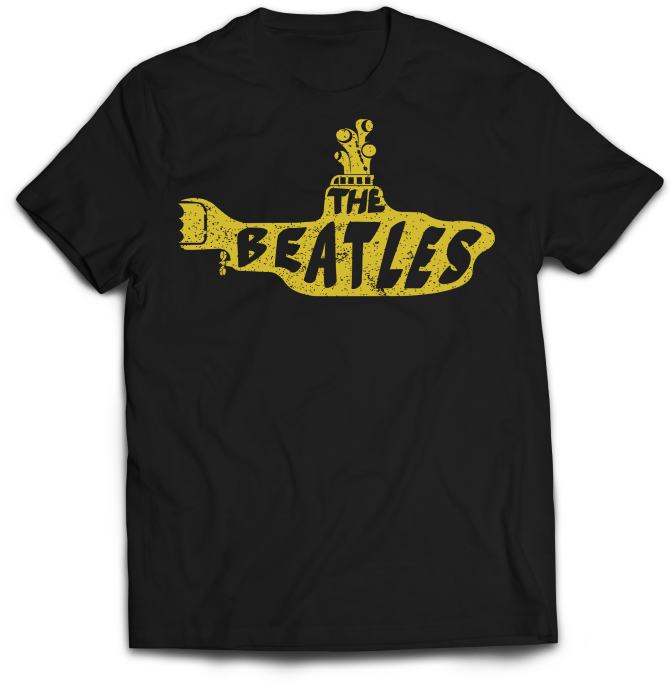 Beatles Submarine - Active Shirt (1024x768), Png Download
