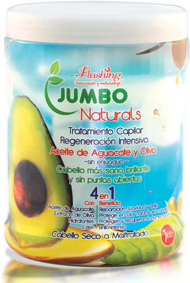 Jumbo Naturals-tratamiento Aguacate/oliva 1 Kilo Capilar - Avocado (580x580), Png Download