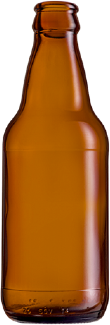 Beer Bottle Glass Caramel Color Download - Beer Bottle (457x1131), Png Download