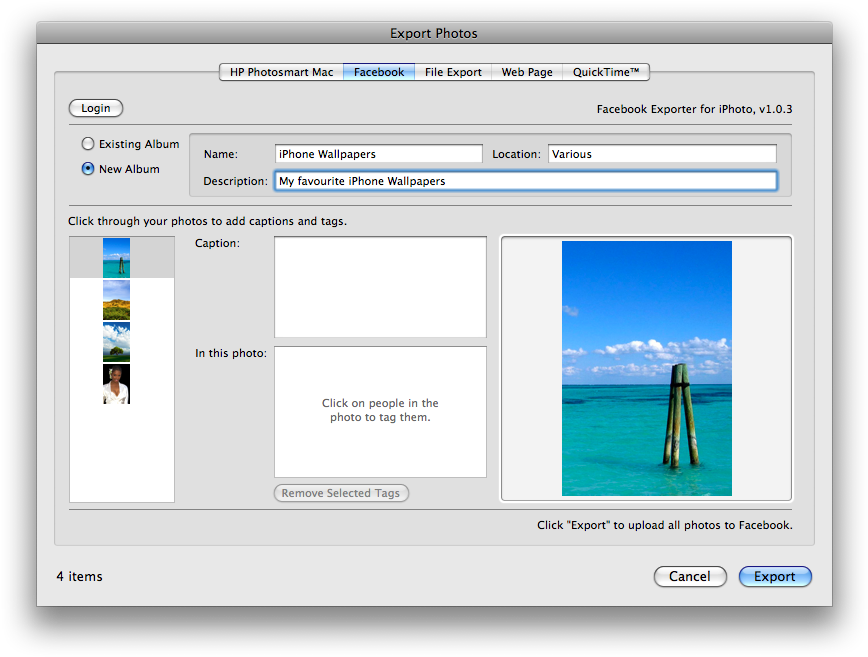 Download Share Photos On Facebook Using Iphoto Computer Background