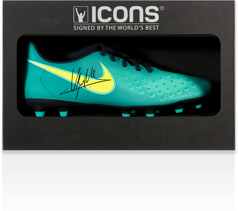 Jan Vertonghen Signed Blue Nike Magista Boot In Deluxe - Nike Mercurial Vapor (870x890), Png Download
