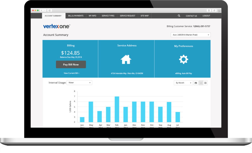 App Laptop Vertex 01 - User Interface Design (1000x606), Png Download