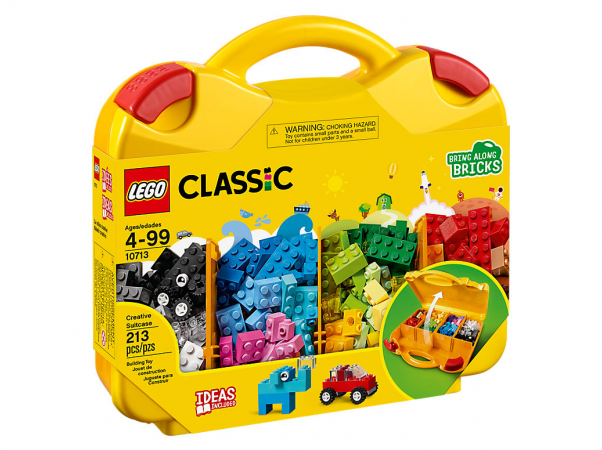 10713 Creative Suitcase - Lego 10713 Creative Suitcase (800x449), Png Download