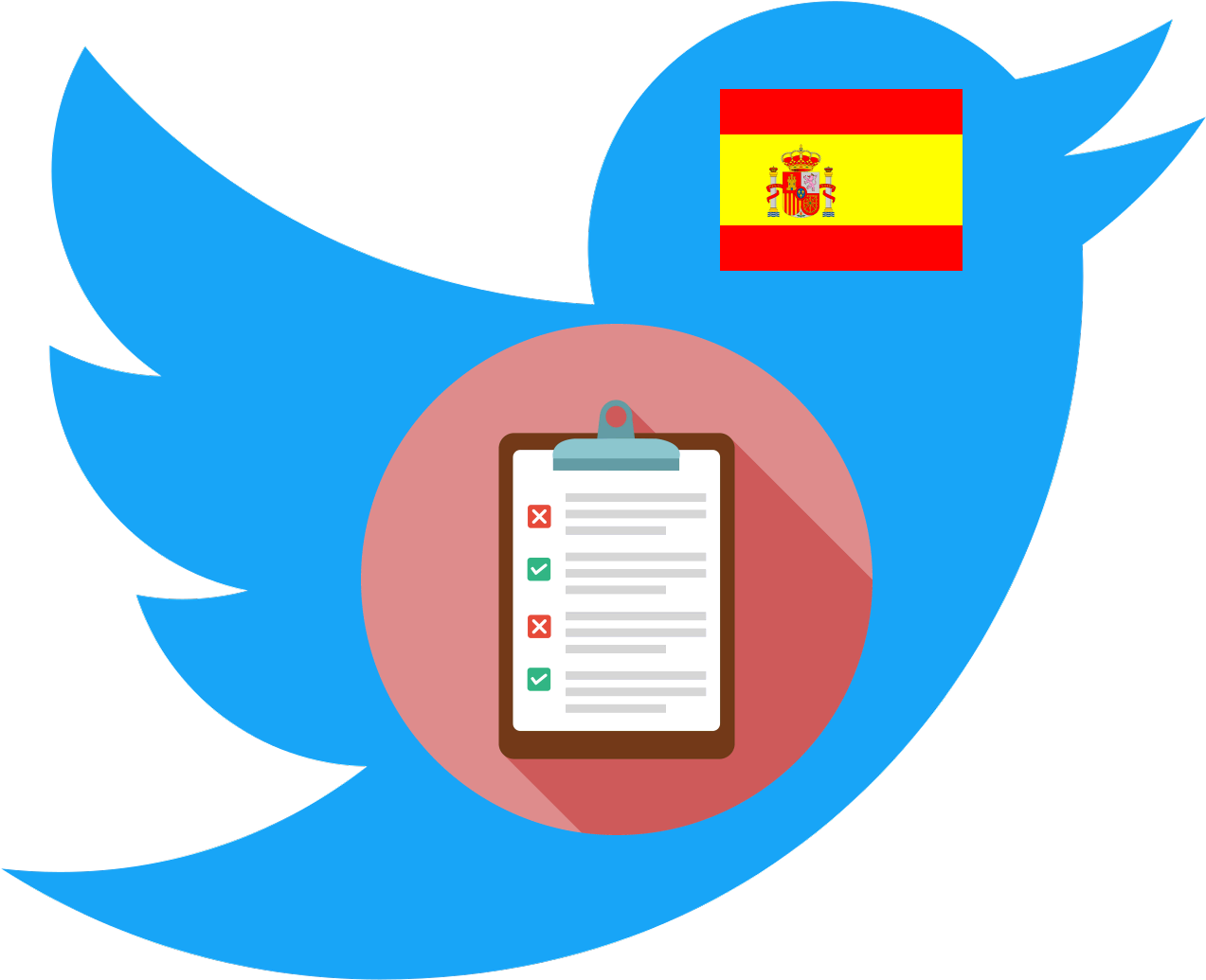 Twitter Bird Icon (1280x1280), Png Download
