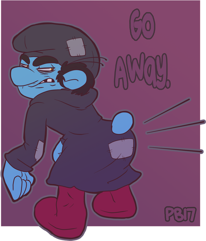 Put It Away Gargy - Cartoon (703x800), Png Download