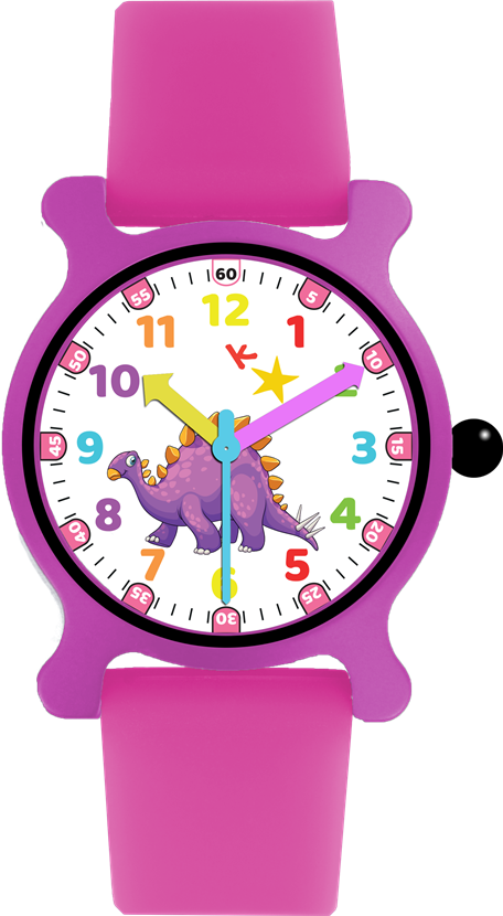 Stegosaurus - Watch (456x830), Png Download